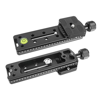 NNR150/NNR150S Camera Klem Lens Snelkoppelings Lange Plaat Klem Mount Clip met Ingebouwde Hoog Contrast Waterpas