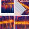 2D flat Photography Backdrop Tapestry City Skyline at Sunset 100% Polyester Festive Backdrops Perfect for Suitable for