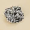 2DREAMERS Letter Maze Black Silk Scrunchie