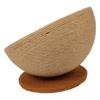 Cat Scratching Board Bowl Multifunction 2 in 1 Sisal Cat Scratcher Lounge Bed For Kitten Tilted