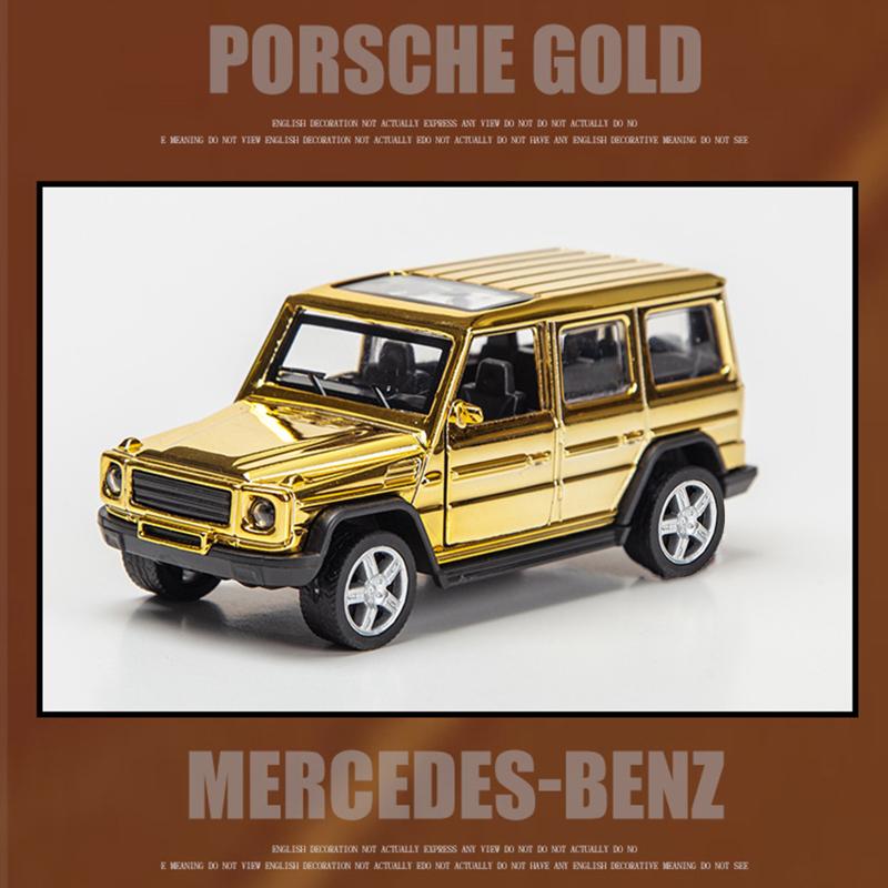 Nowy! 1:32 Gold Series Alloy Off-road Car Cake Model Ornament Zabawki dla dzieci na prezenty urodzinowe dla chłopców