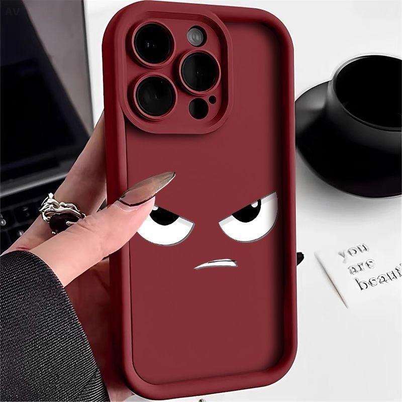 Milk Fierce Expression iPhone17Promax Mobile Phone Case Ladder Is Suitable for Apple 16promax All-inclusive Tianyan 15 Sets.