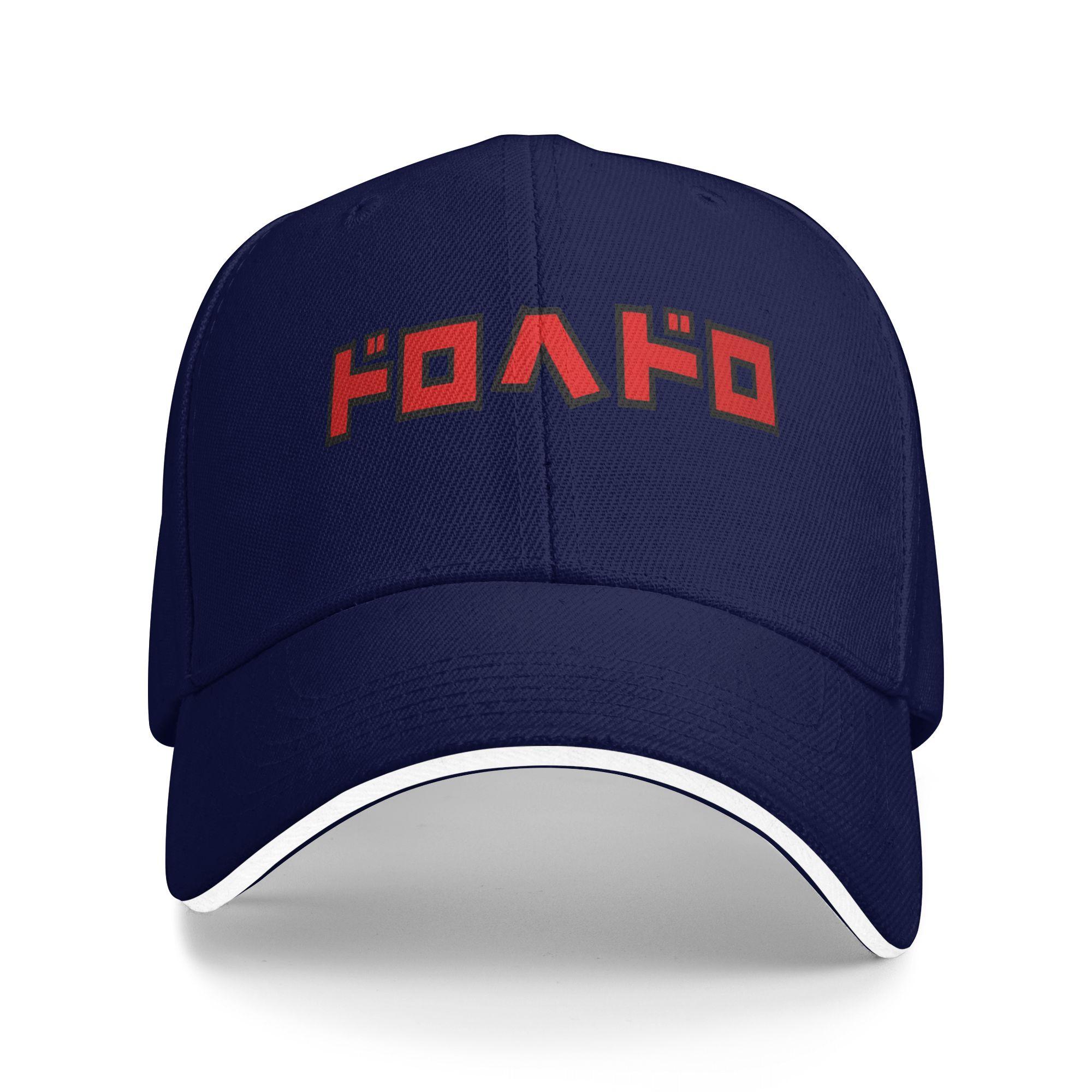 

Dorohedoro Title Red Sun Baseball Cap Summer Stylish Hip Hop Hats For Unisex Men Running Hippie Snapback Cap One Size темно-синий