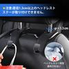 Headrest Hooks, Car Seat Hooks, Car Hooks, Luggage Hanging, Leather, Set of 2, Seat
