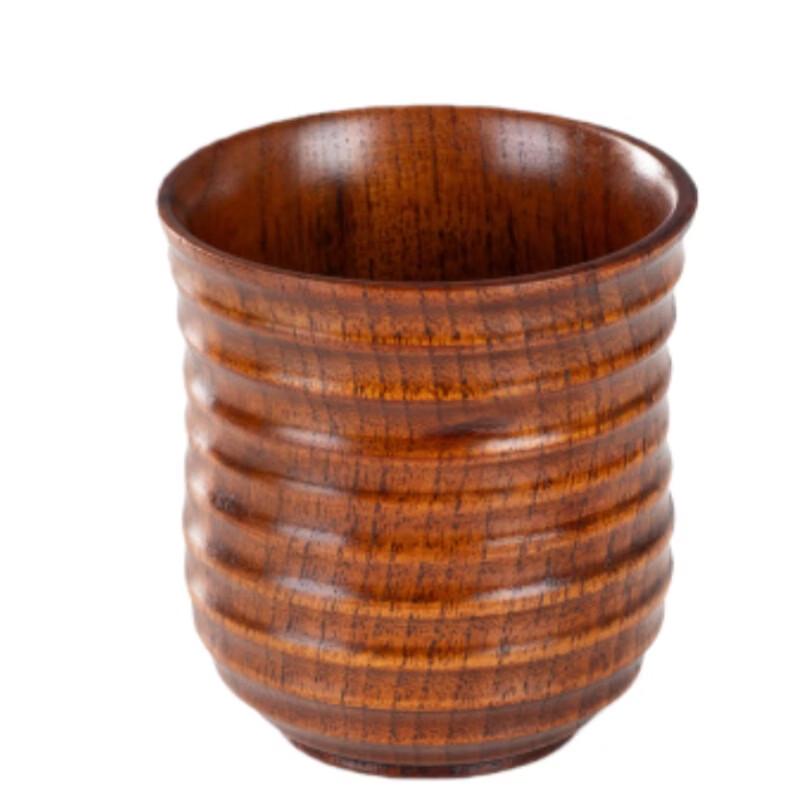 Fengzhi Vintage Jujube Wood Tea Cups