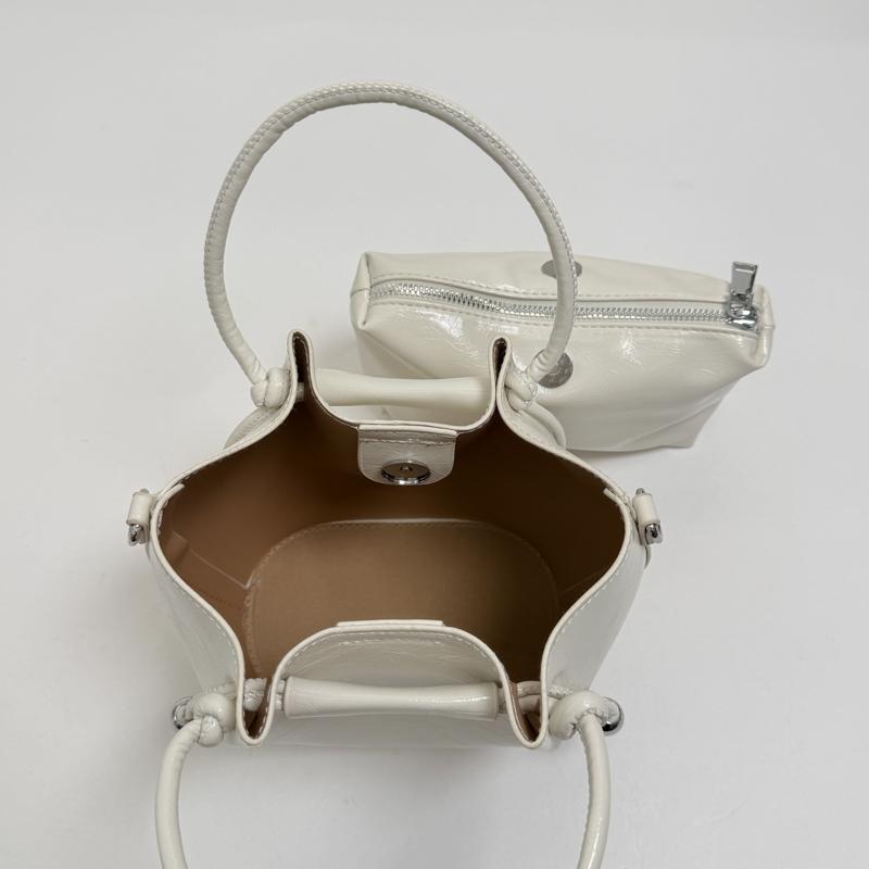 Mini Bucket Handbag for Women Fashionable Drawstring Tote Bag with Adjustable Shoulder Strap Casual Daily Use Bag