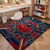 NFL Print Teppich, Waschbarer Bodenläufer, Für Eingangsbereich Studentenwohnheim Waschküche Büro Arbeitszimmer, Heimdekoration Geburtstags-Weihnachtsgeschenk