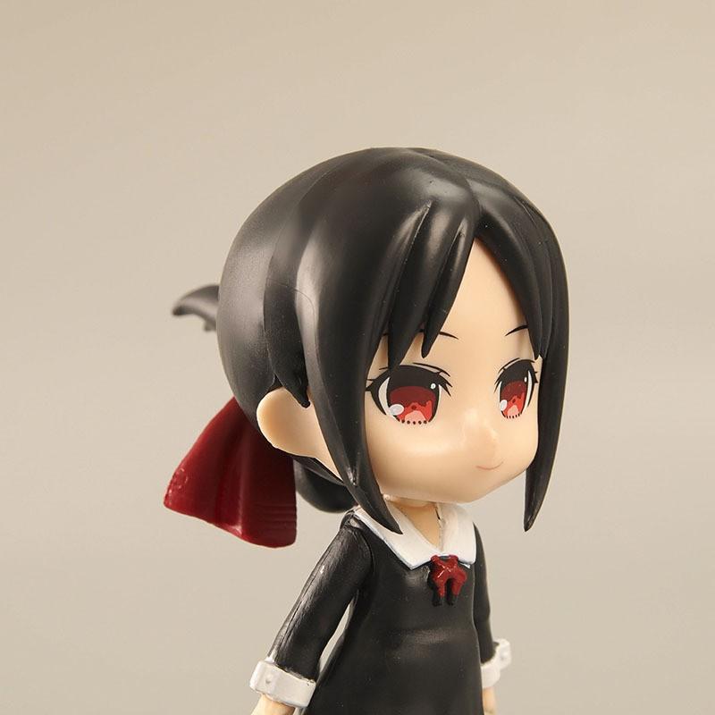 9cm 4pcs Shinomiya Kaguya Kaguya-sama Love Is War Shirogane Miyuki Fujiwara Chika Action Figure Toys Collection Christmas Gift