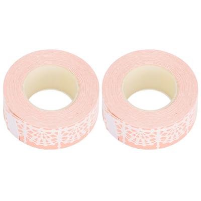 2 Packs Print Label Tape for KINGJIM TEPRA LR5C Labeler Thermal Paper Office Supplies (EQT010)