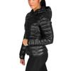 Adidas Terrex Lite Péřová Bunda Pohodlná Teplá Dámská Bunda s Kapucí Černá CE6478
