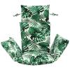 Adirondack Cushion PUTTEN 100percent  Polyester Leaf Pattern