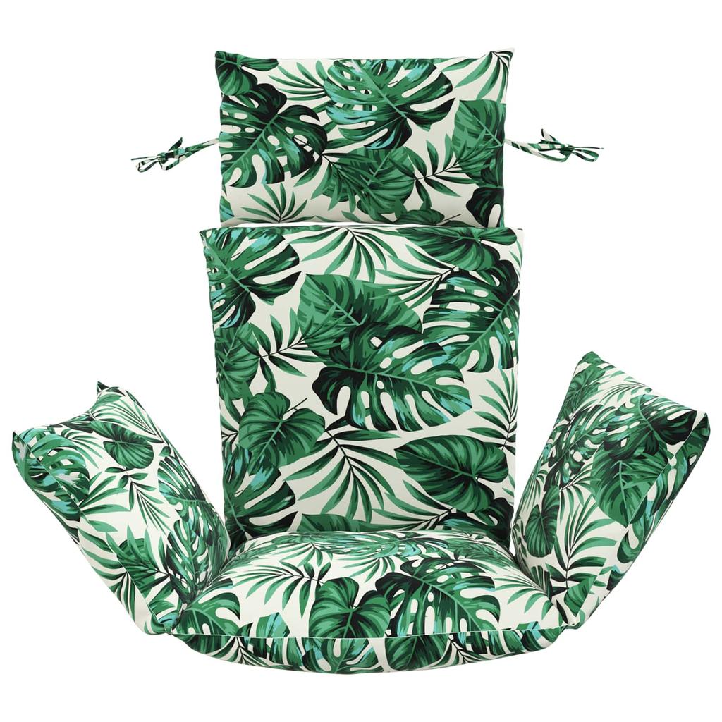 Adirondack Cushion PUTTEN 100percent Polyester Leaf Pattern