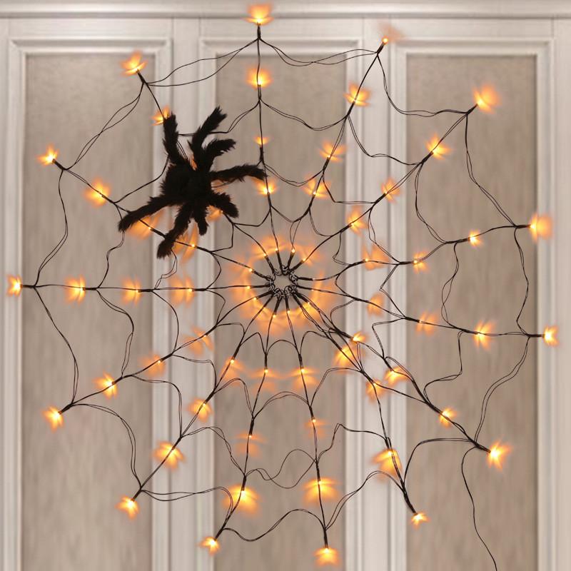 Warm White Ghost Led Halloween Decor Lights Spooky Ambiance For Parties