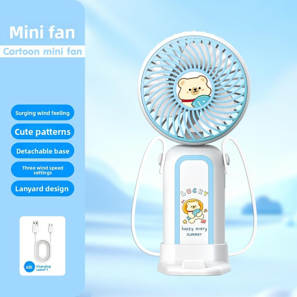 Cute Collapsible Usb Fan With 3speed Settings For Children And Personal Use
