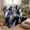 Juventus FC Theme blanket Soft Flannel Blanket Plush Throw Blanket Cozy Sofa Bed Blanket for Home Decor
