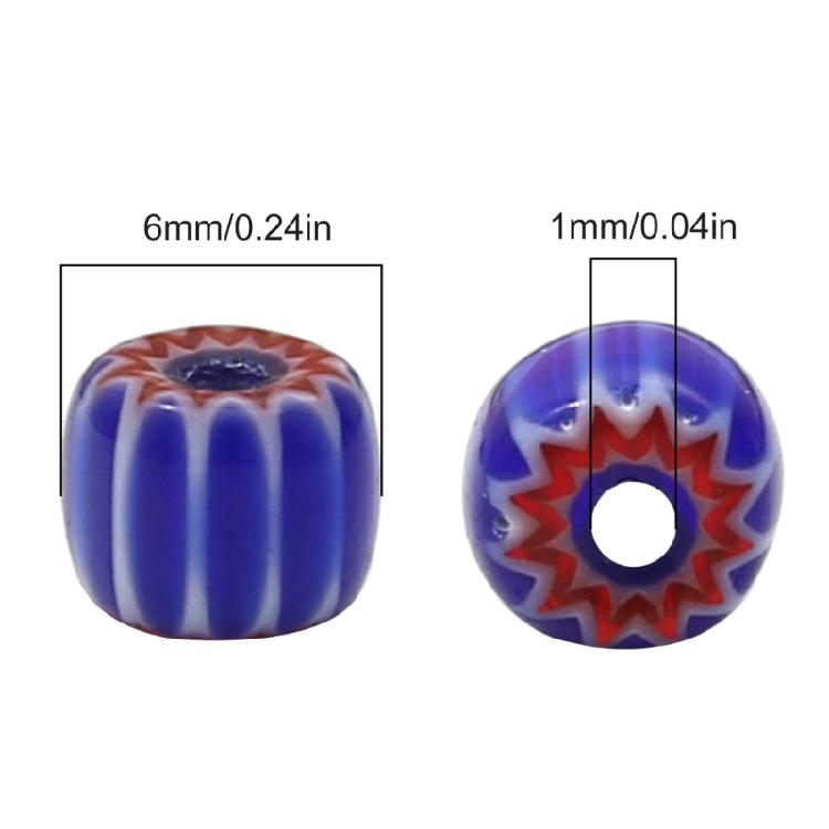 10 Pack Resin Pumpkin Beads Colorful Beads Handmade Craft Beads for Creative Hand Strands and Necklace Accessories