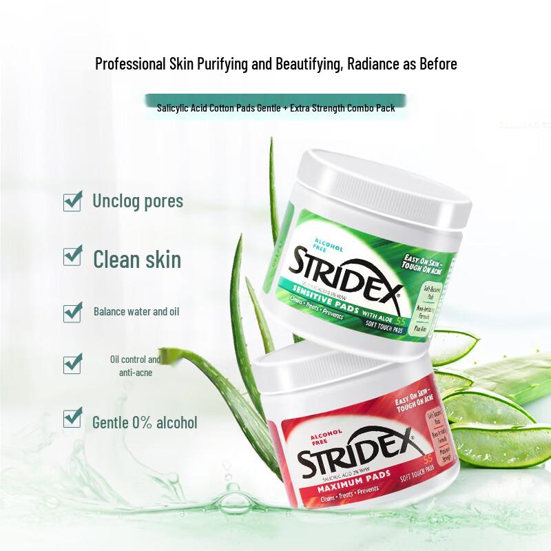STRIDEX Salicylic Acid Acne Treatment Pads