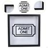 Adventure Archive Box Memory with Slot Practical Ticket Collection Holder Shadow for