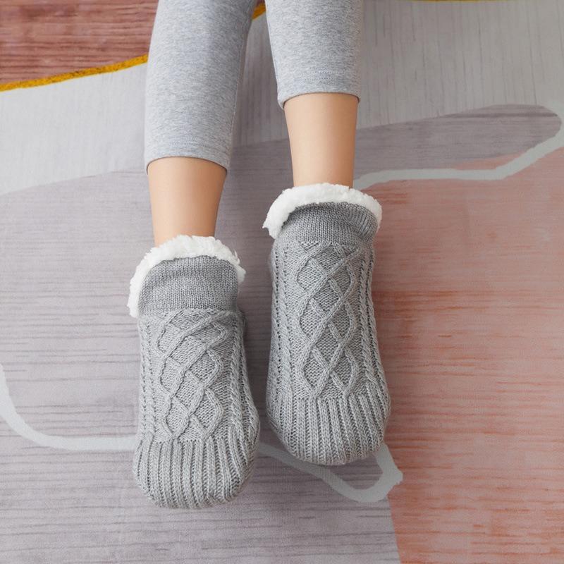 Floor Socks, Sock Covers, Velvet Thickened, Winter, Women's, Warm, Home Socks, Men's Socks