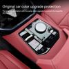 For BMW X3 G45 2025 Silicone Car Center Console Panel Side Protector Mat Cover Frame Protector Car Styling Interior Accessories