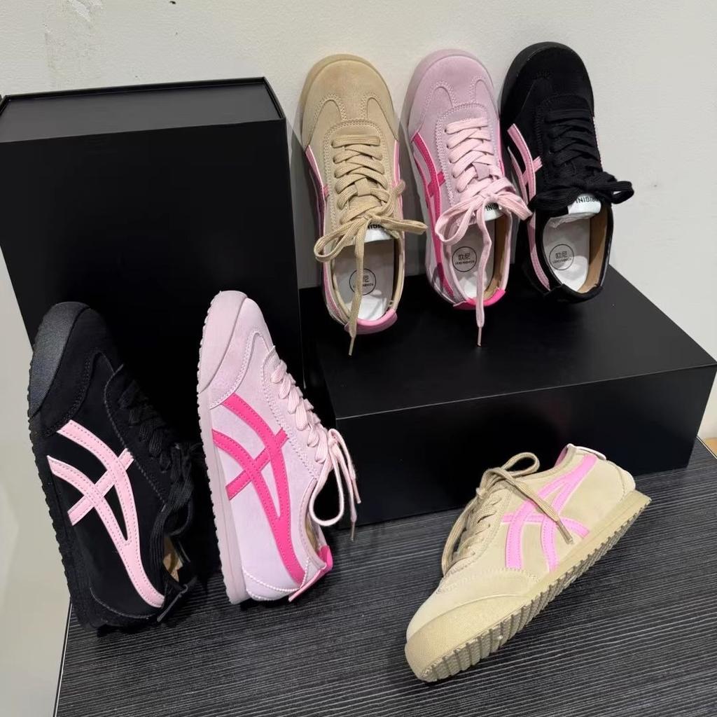 Popular German Training Shoes Women's Spring 2025 New Versatile Breathable Lightweight Soft Baseplate Shoes Casual Forrest Gump White Shoes