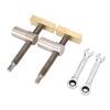 Woodworking Desktop Clip Stainless Steel Brass Block Bench Dog Clamp Workbench Fast Fixed Clip
