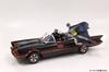 Mattel Action Figure Batman 1966 TV Series Batmobile Scale Plastic Painted Action Figure 1/12