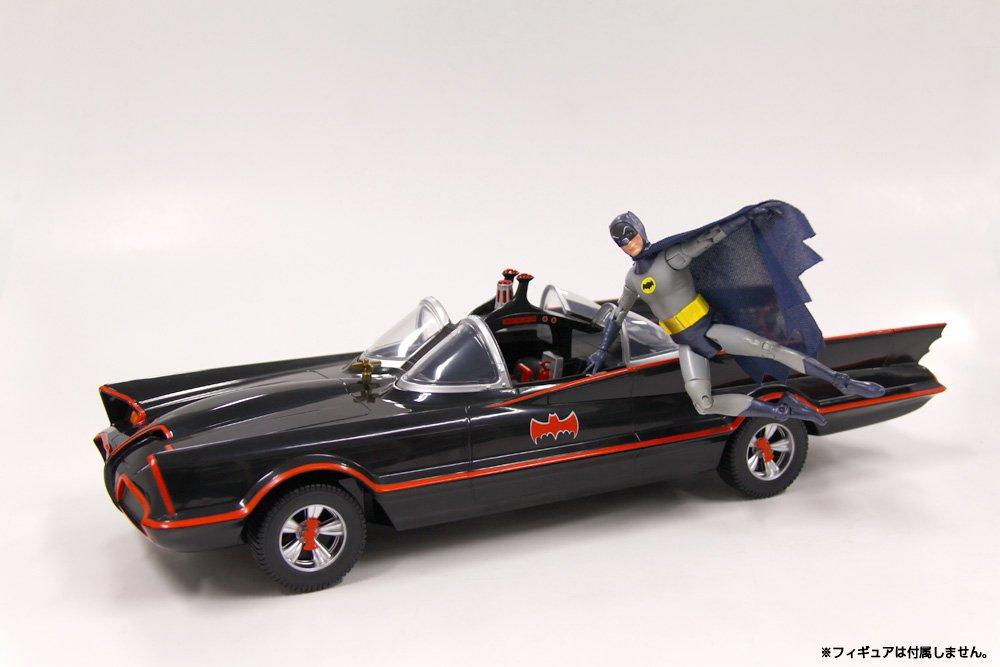 Mattel Action Figure Batman 1966 TV Series Batmobile Scale Plastic Painted Action Figure 1/12