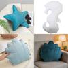 Marine Animal Throw Pillow With Dutch Velvet Cover For Living Room Decor