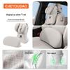Peugeot Car Headrest Lumbar & Neck Support Pillow for 2008, 4008, 5008, 408, 508L, e2008 Models.