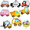 Flame Fire Truck Balloon for Kids' Birthday Parties & Kindergarten Activities