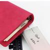 Transparent Loose-leaf Notebook Bookmark Multi-Function 6-Hole Scale Ruler  A5
