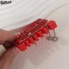 Portable Nut And Drill Bit Thread Checker 3D Printed Wire Screw Measuring Tool Screw Drill Bit Gauge For Nuts Bolts Threads