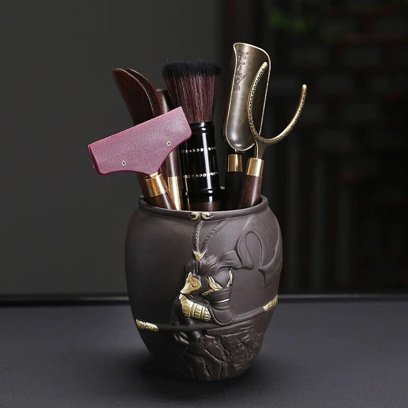 Набор инструментов для чайной церемонии из цзыша Цзя Кан Мин