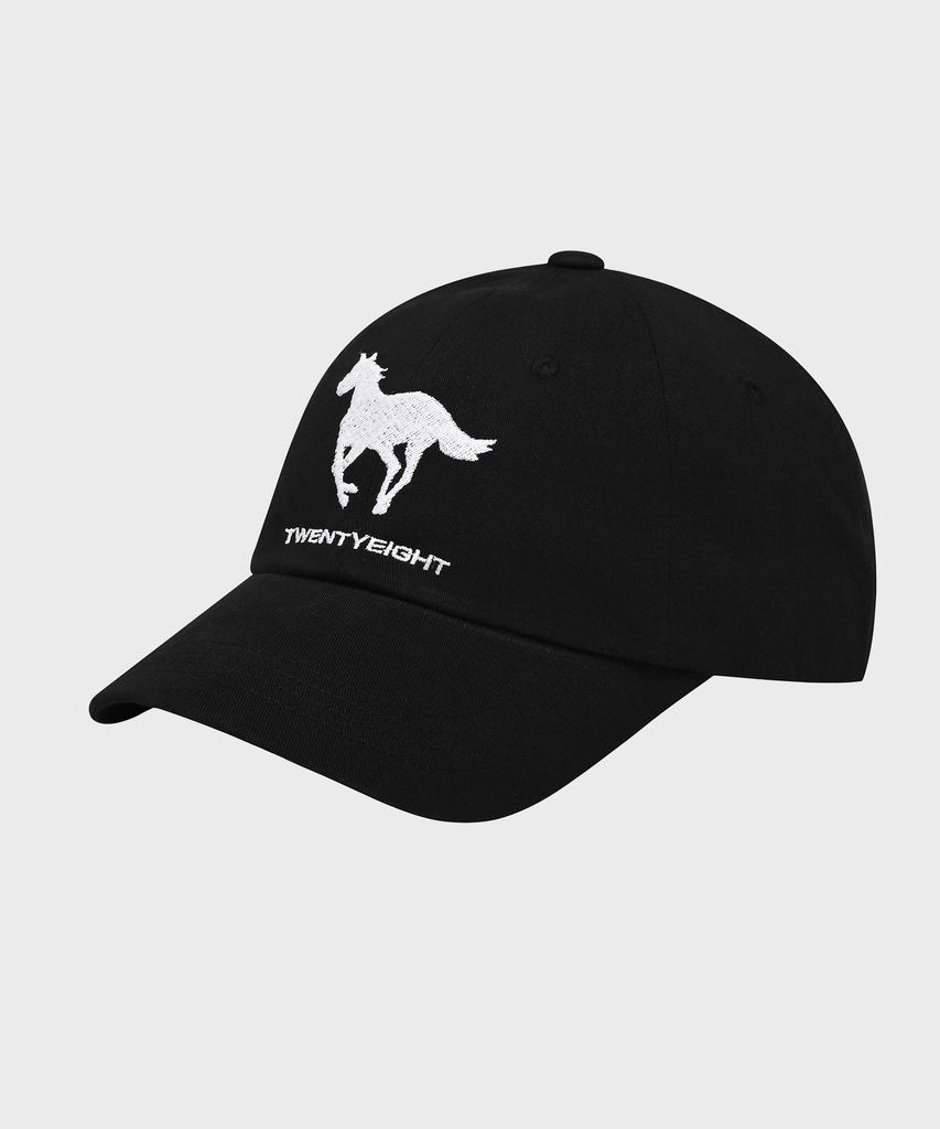 Teuwentieis Twenty Eight Horse Cap [Black]