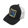 Personalized cartoon cartoon hat, trendy and cool mesh hat, embroidered baseball cap, sun protection breathable peaked cap source manufacturer