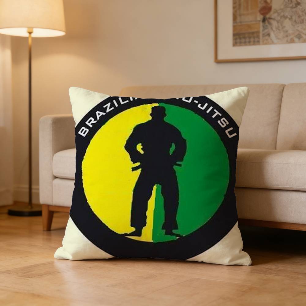 

BJJ Brazilian Jiu Jitsu Pillow Case Cushion Cover Throw Pillow Case For Car Sofa 30x30cm