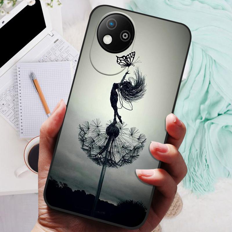 For  ZTE Blade A35 Lite Case Lion Wolf Silicone Soft Back Cover For ZTE Blade A35 Core Phone Case A35Lite 2024 Protective Shell