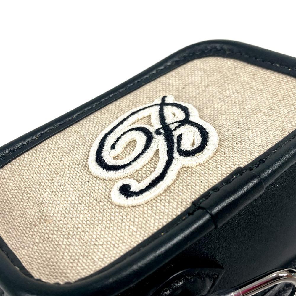 Berluti Golf B logolu golf topu çantası Anahtarlık ile Çanta Bej Kullanılmamış