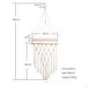 Wall Shelf Macrame Hanging Woven decor for Home Wedding Bedroom