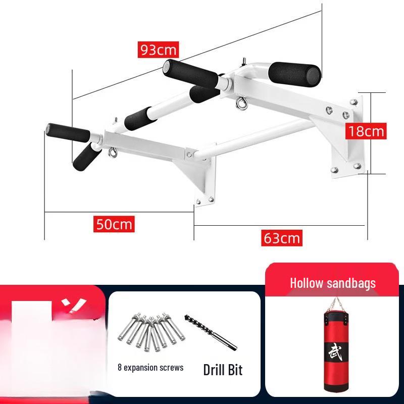 Tiemuyun Wall-Mounted Pull-up Bar with Empty Sandbag