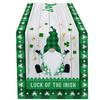 T02C!St. Patrick's Day Printed Table Runner Green Clover Table Runner For Saint Patricks Day Holiday Parties Decor