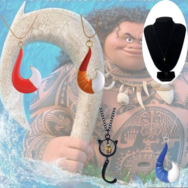 Pendant Necklace Moana Costume Fancy Dress Up Jewellery Alloy Ornaments Anime
