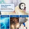 Waterproof Noise Cancelling Dog Ear Muffs for Swimming & Grooming - Calming Hood To Relieve Pet Anxiety & Prevent Shock