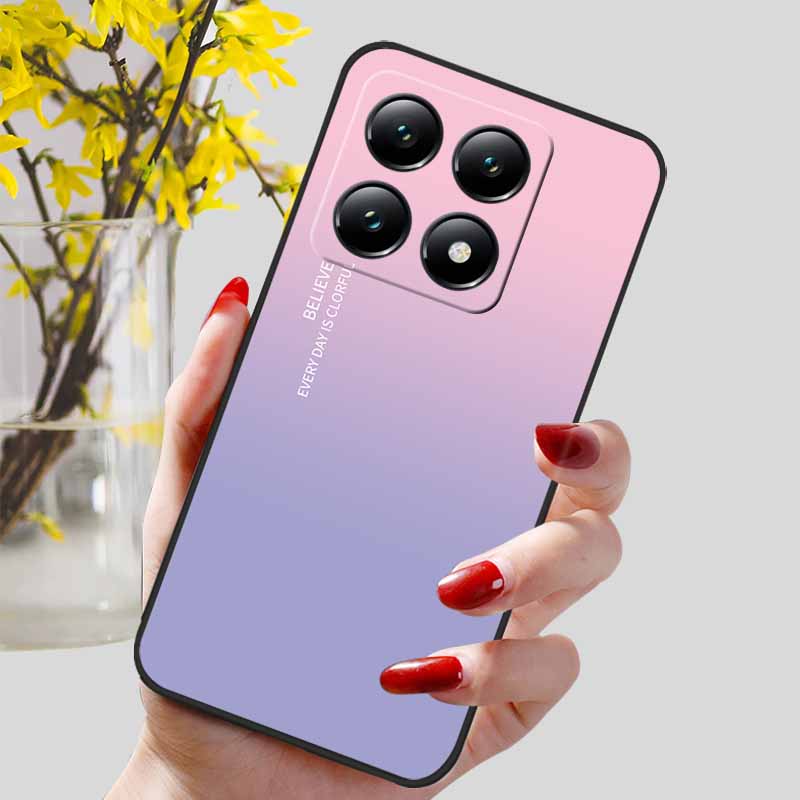 For Xiaomi 14T / 14T Pro Case Fashion Black TPU Marble Painted Cover for Xiaomi 14T Pro Shockproof Shell Capa Silicon Bag 6.67''