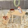 Multifunctional Small Pets Stairs Toy U-shaped/L-shaped Hamster Climbing Toys Jumping Board  Gifts