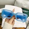 Fashion Square Sunglasses Women's New Luxury Brand Small Oval Sun Glasses Women Goggle Trends Rectangle Shades UV400 Eyewear