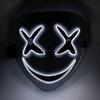 Halloween leuchtende Requisiten, Make-up-Show, Feiertags-Ausdrucksmaske, LED-Lächeln-Masken