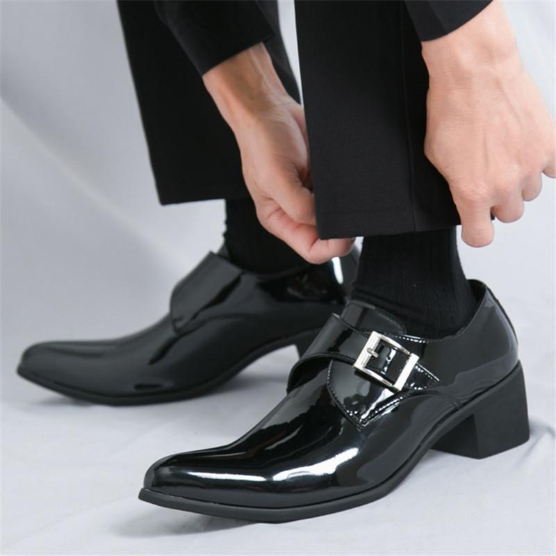 Eleganckie Mokasyny Monk Strap Męskie Designer W szpic Zielone Wsuwane Codzienne Buty Obuwie Ślubne Homecoming Zapatos Hombre