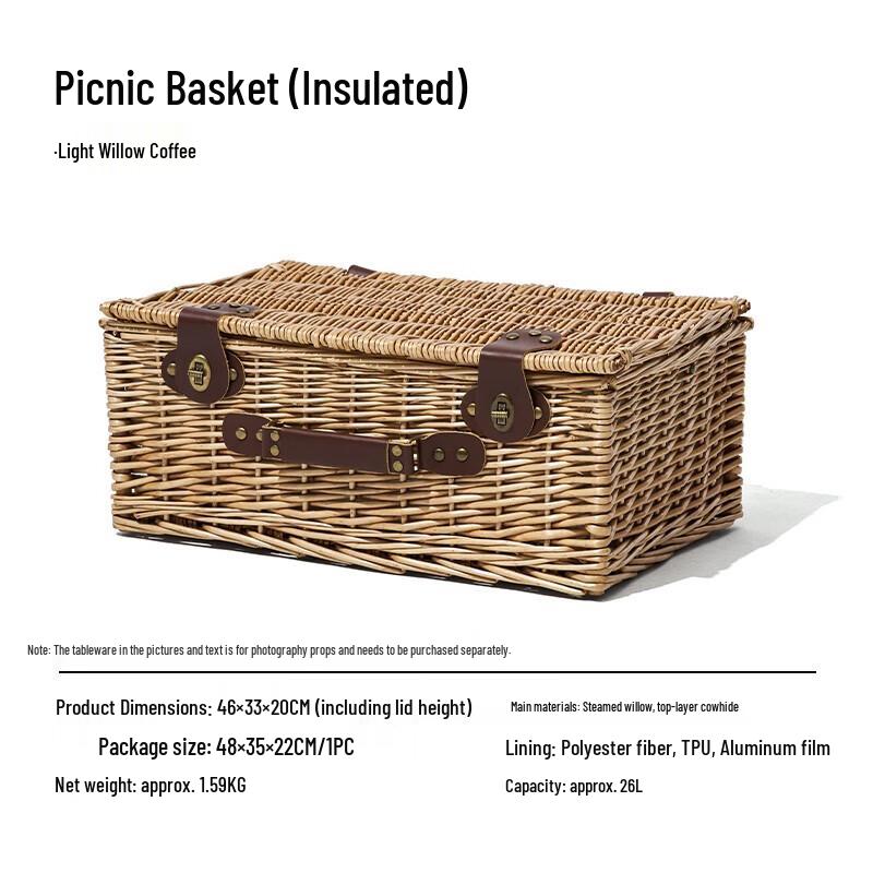 Mobi Garden Insulated Food Storage Picnic Basket